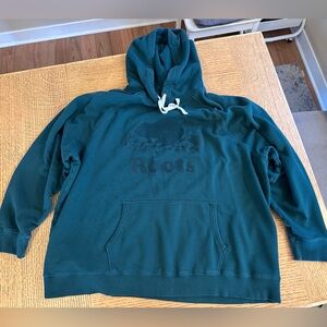 Roots 4xl  green Hoodie Sweater
